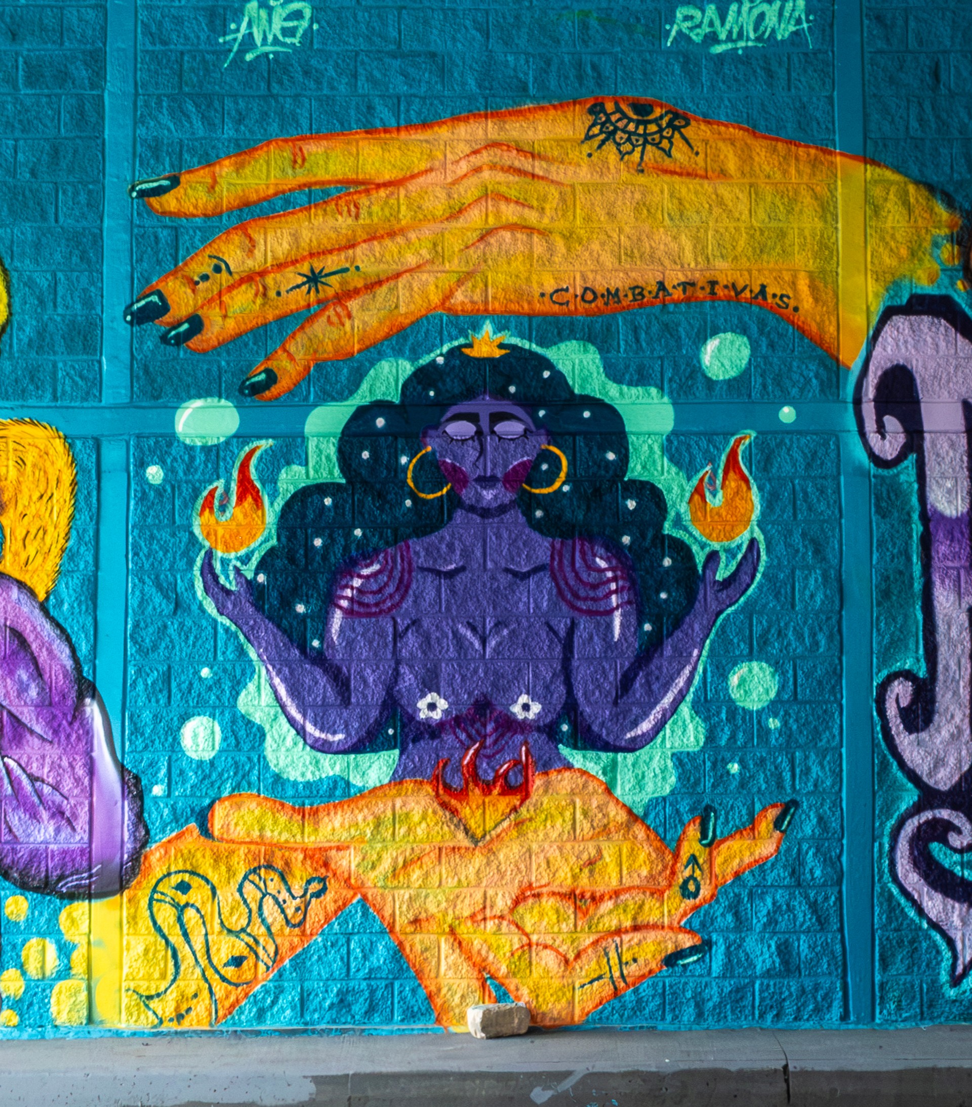 Mural por Ramona, Ang