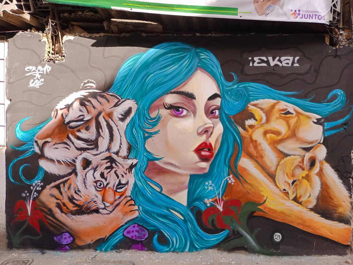 Mural por EKA